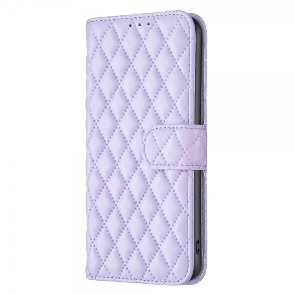Sony Xperia 1 VI Fodral Rombmönster Lila