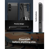 Spigen Sony Xperia 1 VII Skal Rugged Armor Matte Black