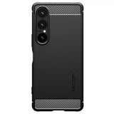Spigen Sony Xperia 1 VII Skal Rugged Armor Matte Black