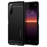 Spigen Sony Xperia 10 II Skal Rugged Armor Matte Black