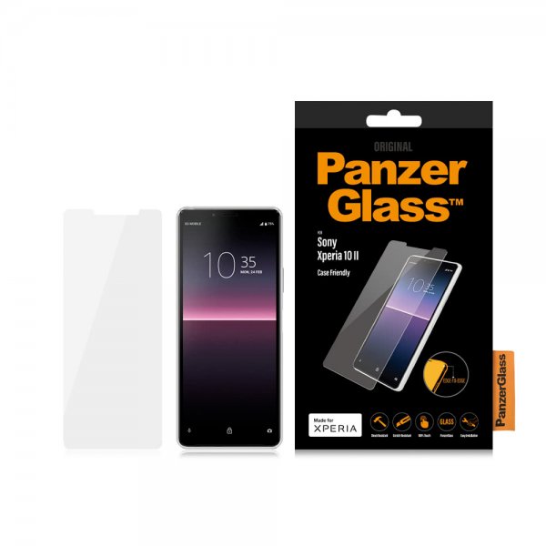 PanzerGlass Sony Xperia 10 II Skärmskydd CaseFriendly Edge-to-Edge