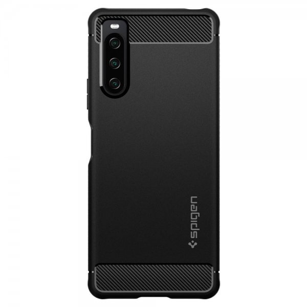 Spigen Sony Xperia 10 IV Skal Rugged Armor Matte Black