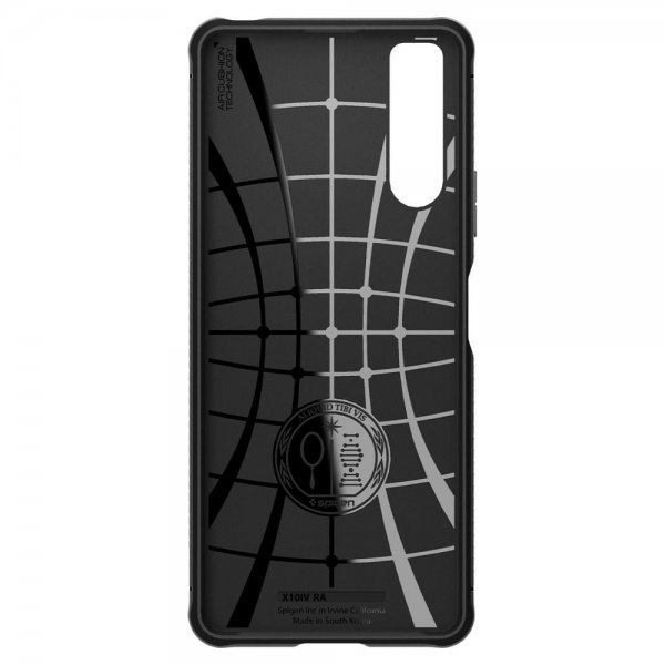 Spigen Sony Xperia 10 IV Skal Rugged Armor Matte Black