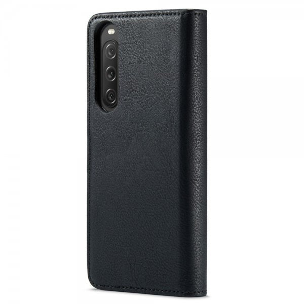 Dg.Ming Sony Xperia 10 V Fodral med Löstagbart Skal Svart