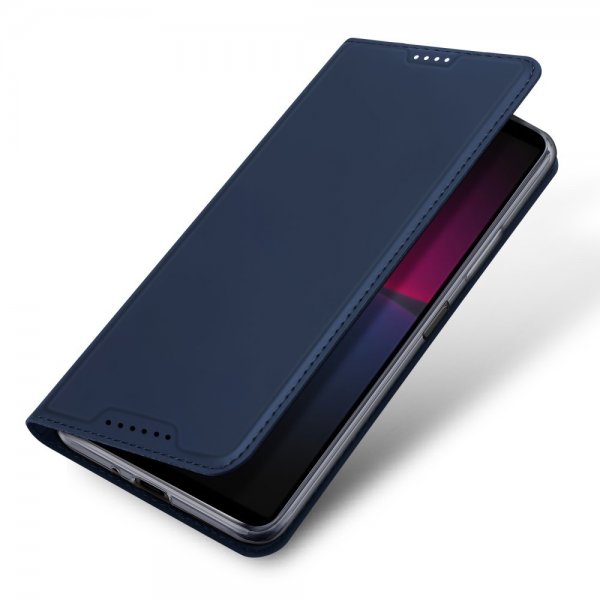 Dux Ducis Sony Xperia 10 V Fodral Skin Pro Series Blå