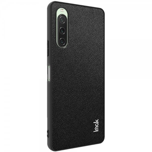 Imak Sony Xperia 10 V Skal LX-5 Series Krosstextur Svart
