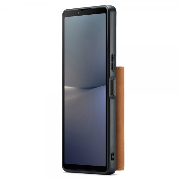 Dg.Ming Sony Xperia 10 V Skal M1 Series Löstagbar Korthållare Brun