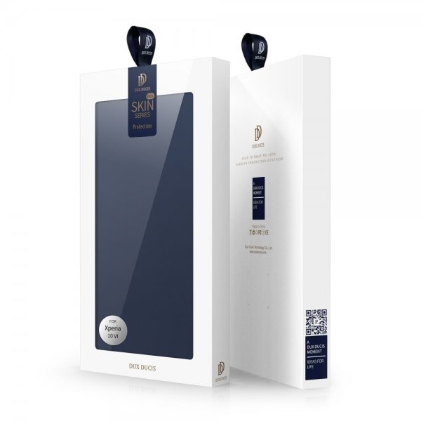 Dux Ducis Sony Xperia 10 VI Fodral Skin Pro Series Blå
