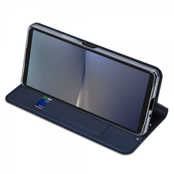 Dux Ducis Sony Xperia 10 VI Fodral Skin Pro Series Blå