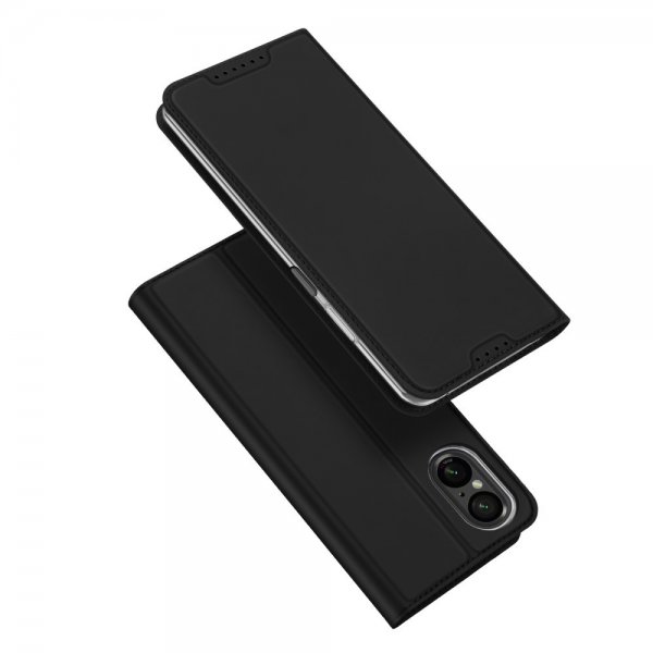 Dux Ducis Sony Xperia 10 VI Fodral Skin Pro Series Svart