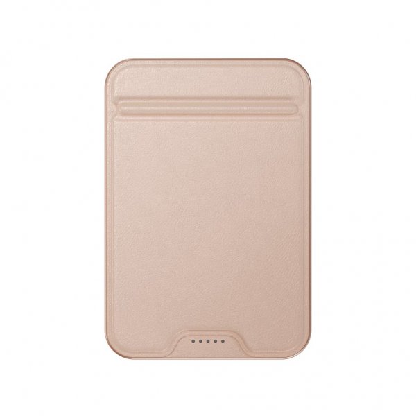 Satechi OntheGo Qi2 10K MagSafe-powerbank med Stativ Desert Rose