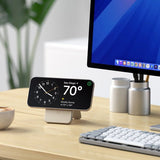 Satechi OntheGo Qi2 5K MagSafe-powerbank med Stativ Sand