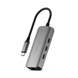 Satechi 4-i-1 USB-C-hubb med 2.5 Gigabit Ethernet