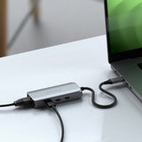 Satechi 4-i-1 USB-C-hubb med 2.5 Gigabit Ethernet