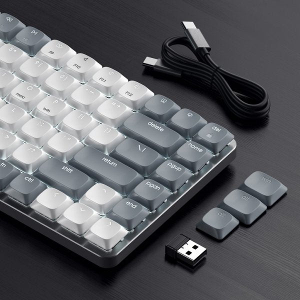 Satechi SM1 Slim Mekaniskt Bluetooth Tangentbord Ljusgrå