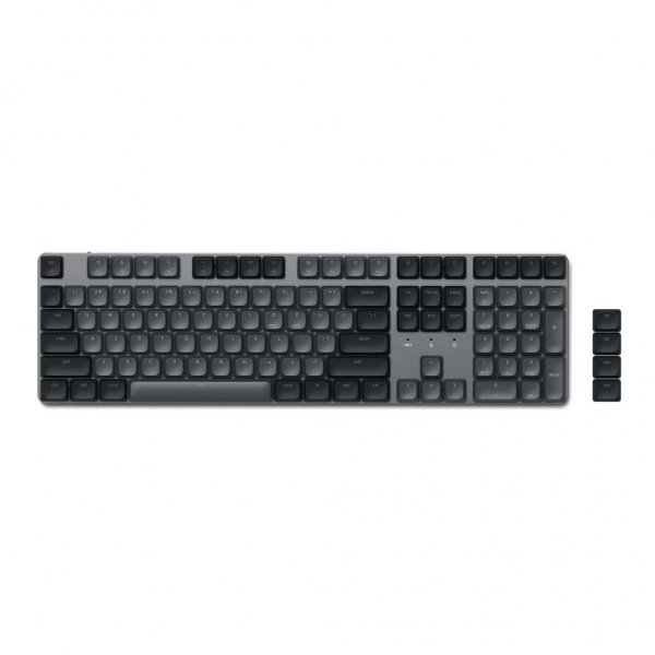 Satechi SM3 Slim Mekaniskt Bluetooth Tangentbord Mörkgrå
