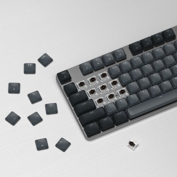 Satechi SM3 Slim Mekaniskt Bluetooth Tangentbord Mörkgrå