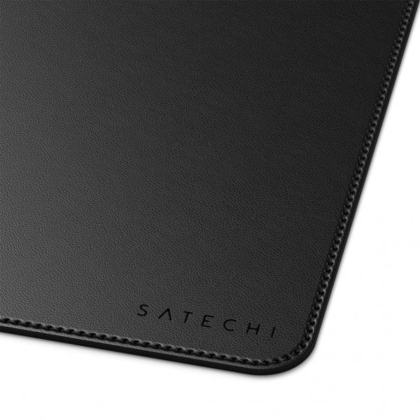 Satechi Premium skrivbordsmatta i veganskt läder Svart