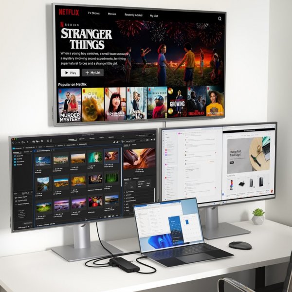 Satechi 13-i-1 USB-C Triple Display Multiport Adapter