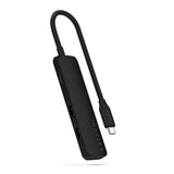 Satechi 4-i-1 USB-C Slim Multiport Adapter 4K Svart