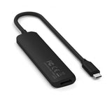 Satechi 4-i-1 USB-C Slim Multiport Adapter 4K Svart