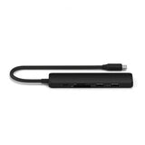 Satechi 6-i-1 USB-C Slim Multiport Adapter Svart