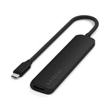 Satechi 6-i-1 USB-C Slim Multiport Adapter Svart