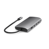Satechi USB-C Multiport Adapter 8K With Ethernet V3 Space Gray