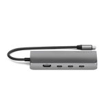 Satechi USB-C Multiport Adapter 8K With Ethernet V3 Space Gray