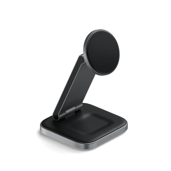 Satechi Trådlös Laddare 3-in-1 Foldable Qi2 Wireless Charging Stand MagSafe