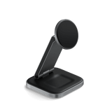 Satechi Trådlös Laddare 3-in-1 Foldable Qi2 Wireless Charging Stand MagSafe