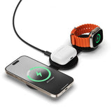 Satechi OntheGo 3-i-1 trådlös laddare Svart