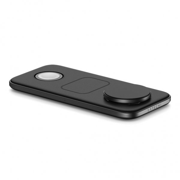 Satechi Trådlös Laddare Qi2 Trio Wireless Charging Pad MagSafe