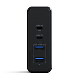 Satechi 108W PD reseladdare med dubbla USB-C och USB-A uttag Grå