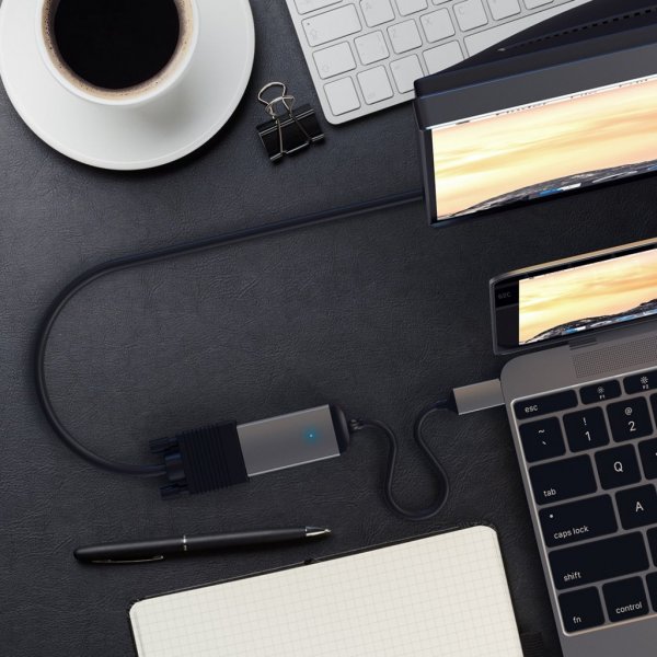 Satechi Type-C VGA Adapter Space Gray