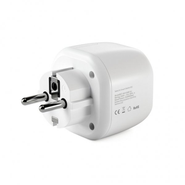 Satechi Homekit Smart Outlet Kontakt Vit