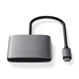 Satechi Aluminum 4-portars USB-C-hubb