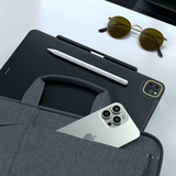 Satechi iPad Pro 12.9 Skal Vegan-Leather Magnetic Case Svart