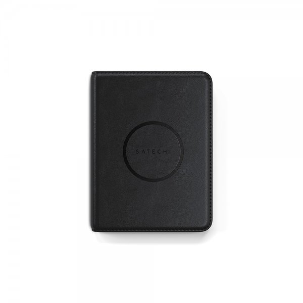 Satechi Vegan-Leather FindAll Passport Cover Svart