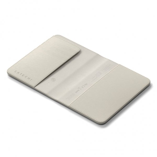 Satechi Vegan-Leather FindAll Passport Cover Sand