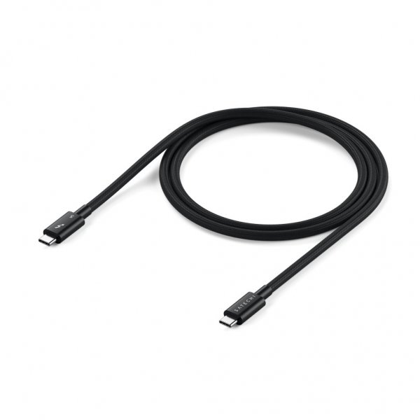 Satechi Thunderbolt 5 Pro Kabel 1m Svart