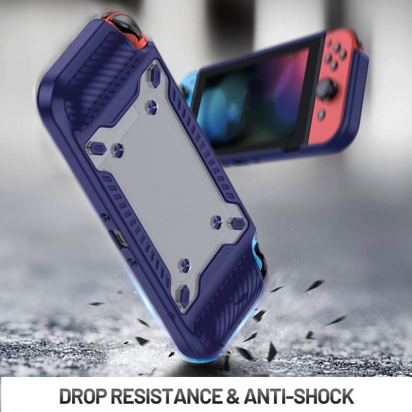 Stötsäkert skal till Nintendo Switch OLED Blå