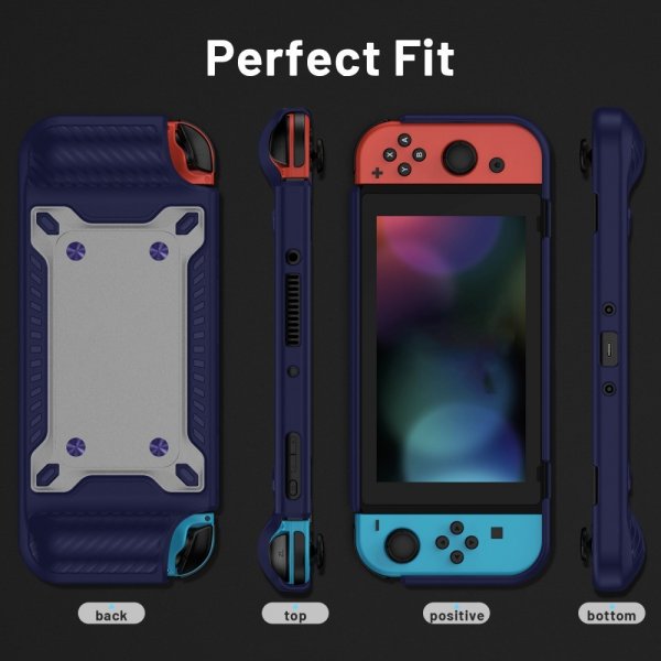 Stötsäkert skal till Nintendo Switch OLED Blå