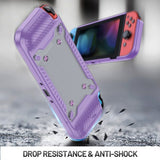 Stötsäkert skal till Nintendo Switch OLED Lila