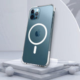 iPhone 11 Pro Skal TPU MagSafe Stöttåligt Transparent