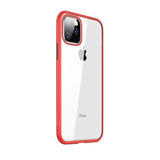iPhone 11 Pro Max Skal Stöttålig Röd Transparent