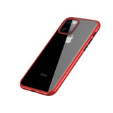 iPhone 11 Pro Max Skal Stöttålig Röd Transparent