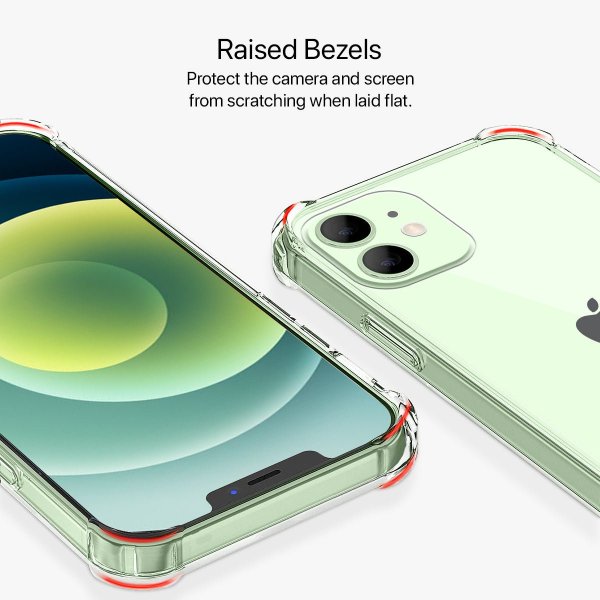 iPhone 12 Mini Skal Stöttålig Transparent