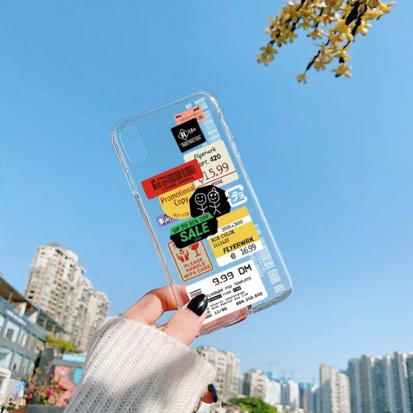 iPhone X/iPhone Xs Skal Stöttålig Transparent