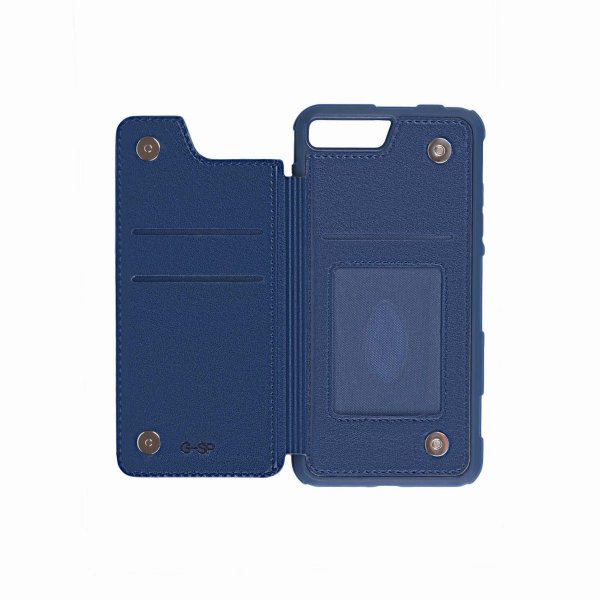 iPhone 7 Plus/iPhone 8 Plus Skal Korthållare Blå